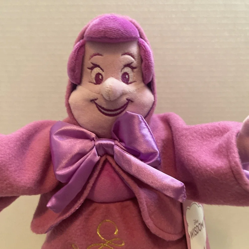 Disney Wisdom Plush Fairy Godmother Cinderella December Limited‎ Release 12 NWT